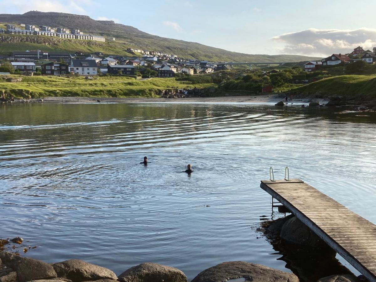 Traditional Faroese House In Torshavns City Center Exterior foto